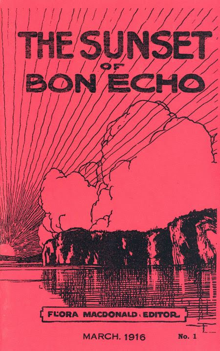 The Sunset of Bon Echo by Flora MacDonald - 1916