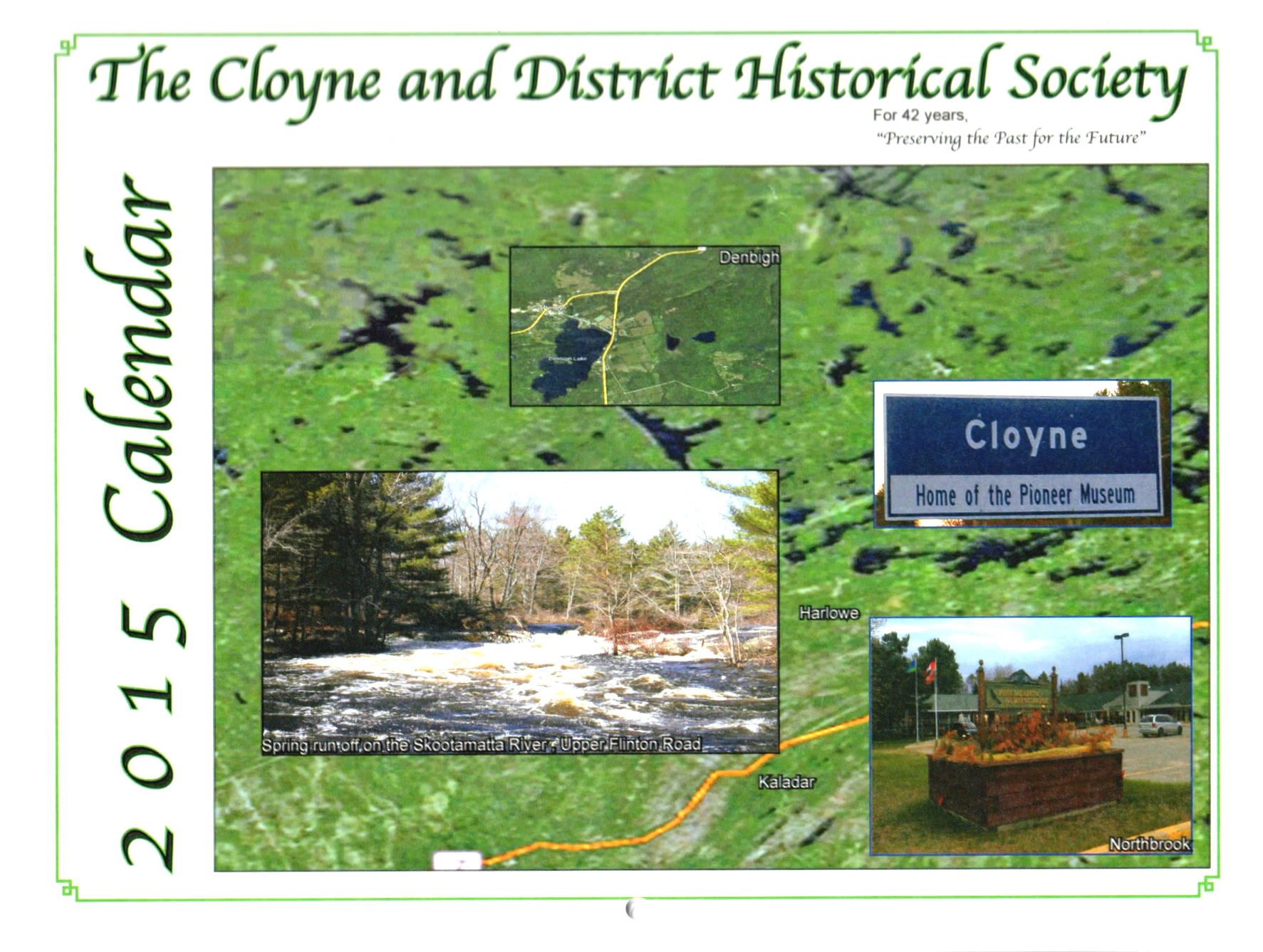 2015 Cloyne and District Historical Society Caldendar