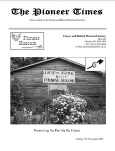 Fall-CDHS-2009-Newsletter
