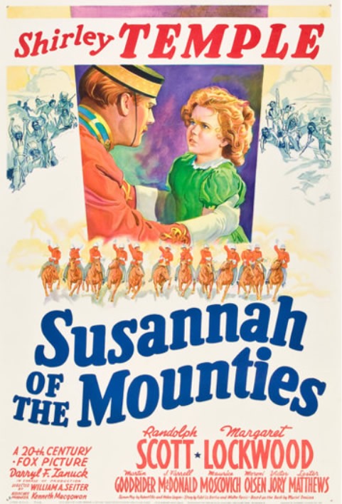 Susannah of the Mounties (1939) Movie Poster