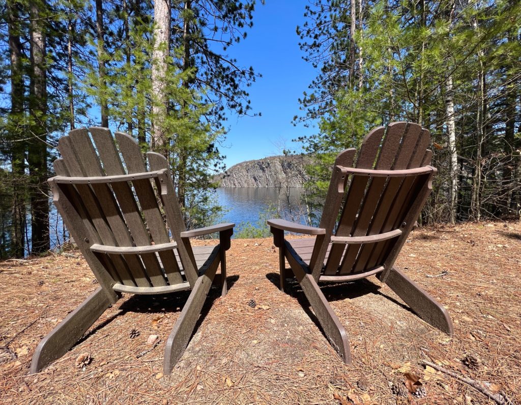 View from Cabin On The Hill - Bon Echo