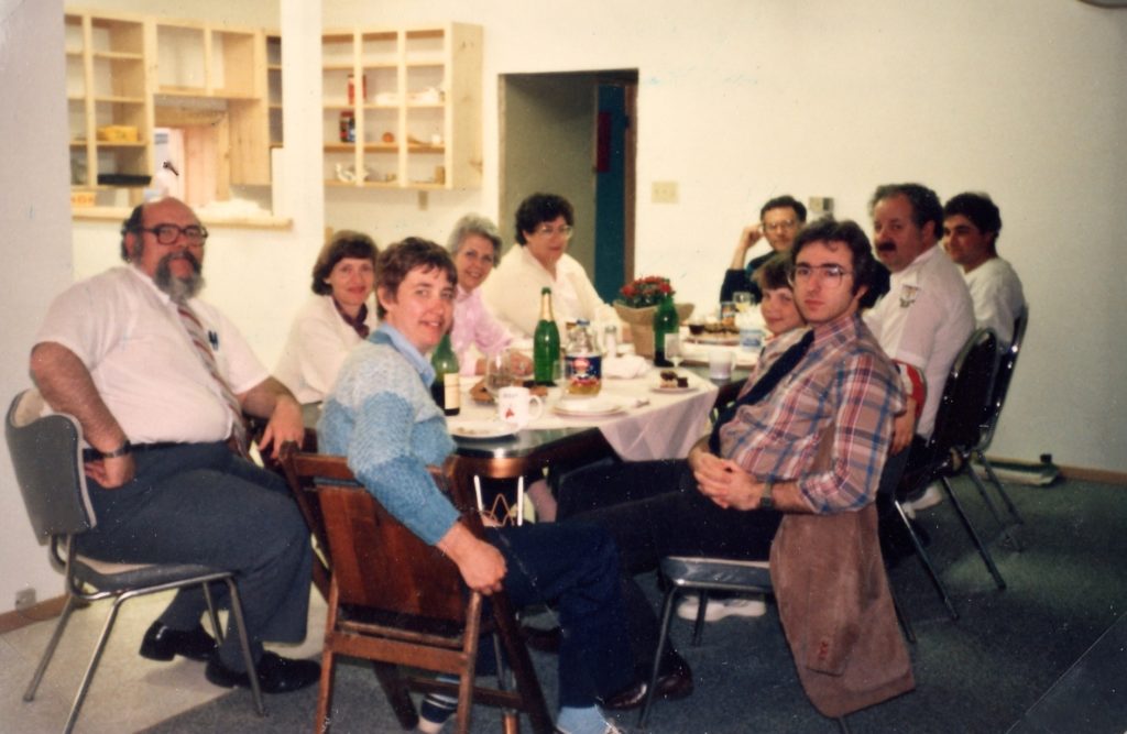 First Board Meeting of Northbrook Volunteer Ambulance Service 1987