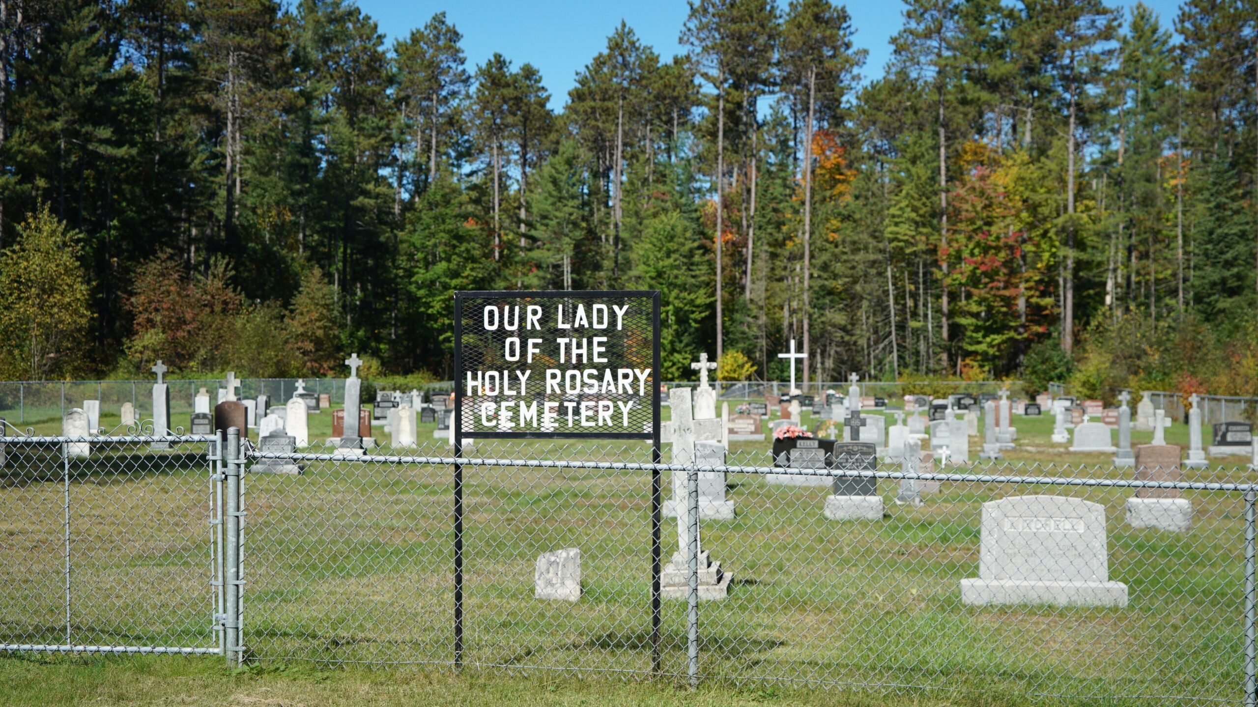 Our Lady of the Holy Rosary Cemetery in Griffith Otario