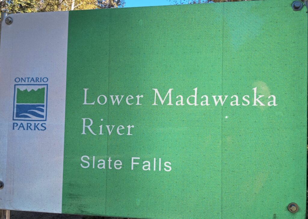 Lower Madawaska River - Slate Falls Ontario Parks