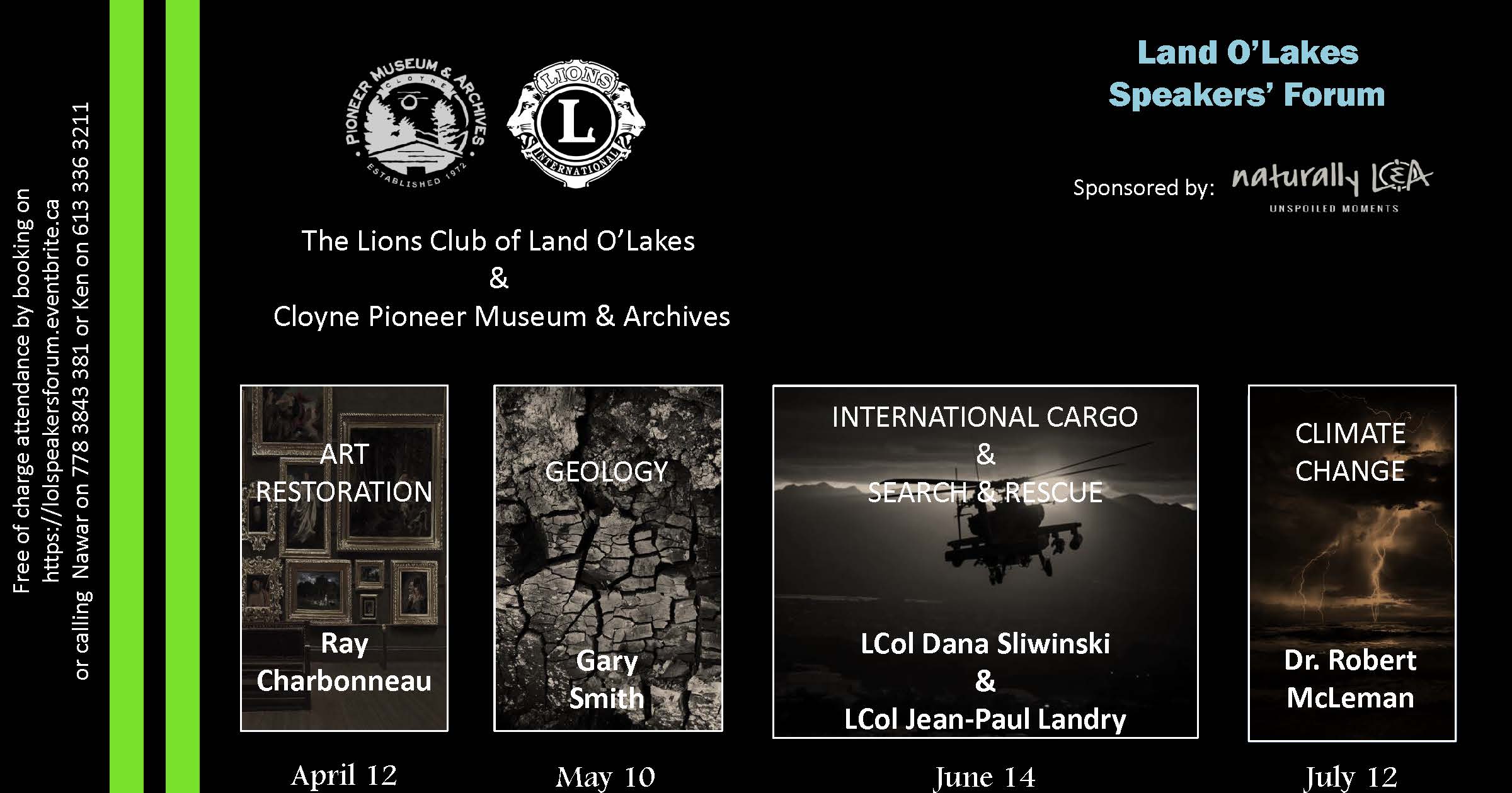 Land O' Lakes Speakers' Forum
