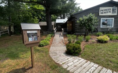 Little Free Library Comes to the Cloyne Pioneer Museum