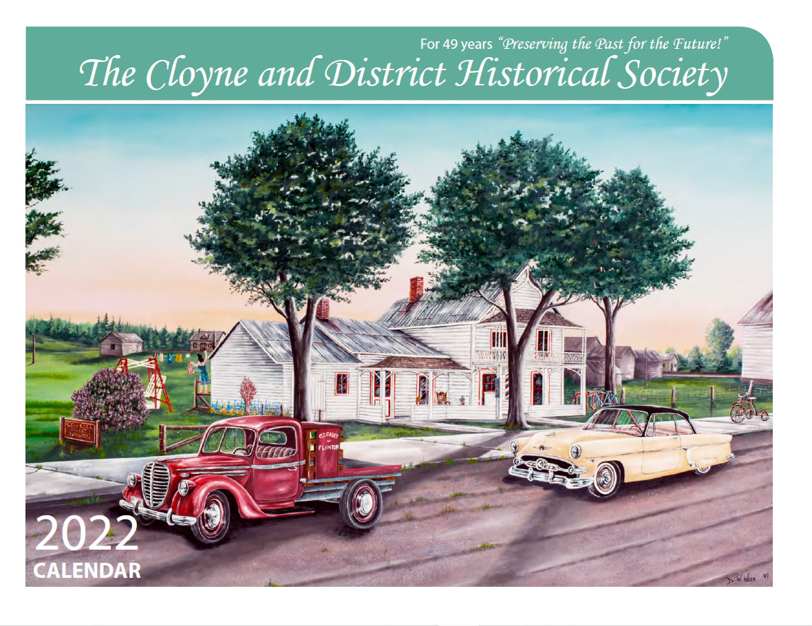 2020 CDHS Heritage Calendar Cover