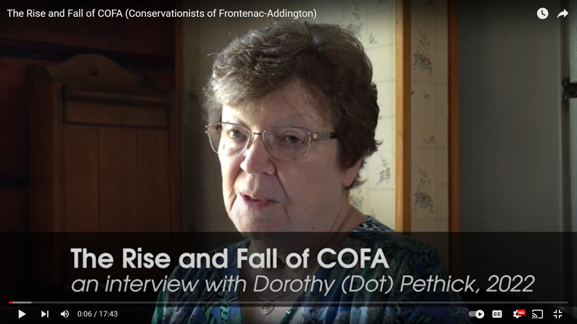 The Rise and Fall of COFA - Dorothy Pethick
