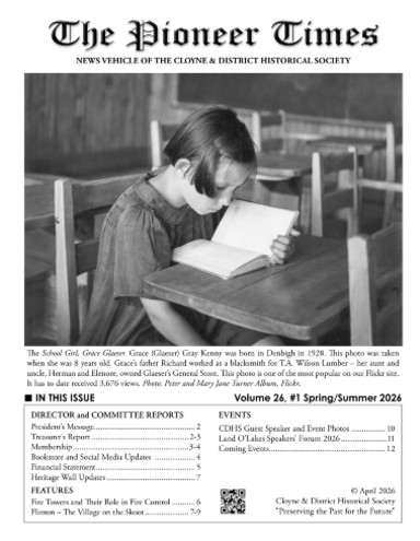 CDHS 2026 Spring Newsletter Cover