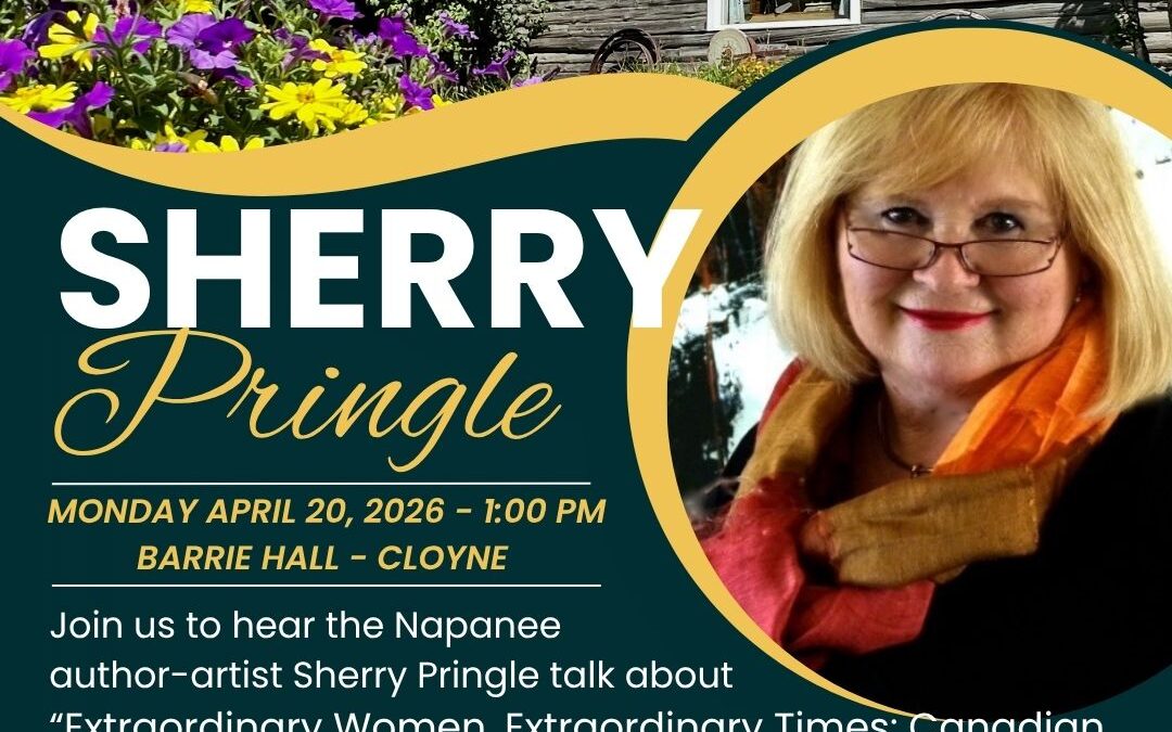 Author – Artist Sherry Pringle To Speak at the CDHS