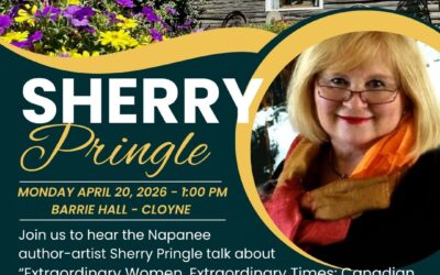 Author – Artist Sherry Pringle To Speak at the CDHS