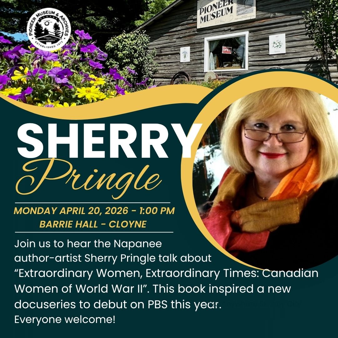Author Sherry Pringle to speak at the CDHS April 20, 2026