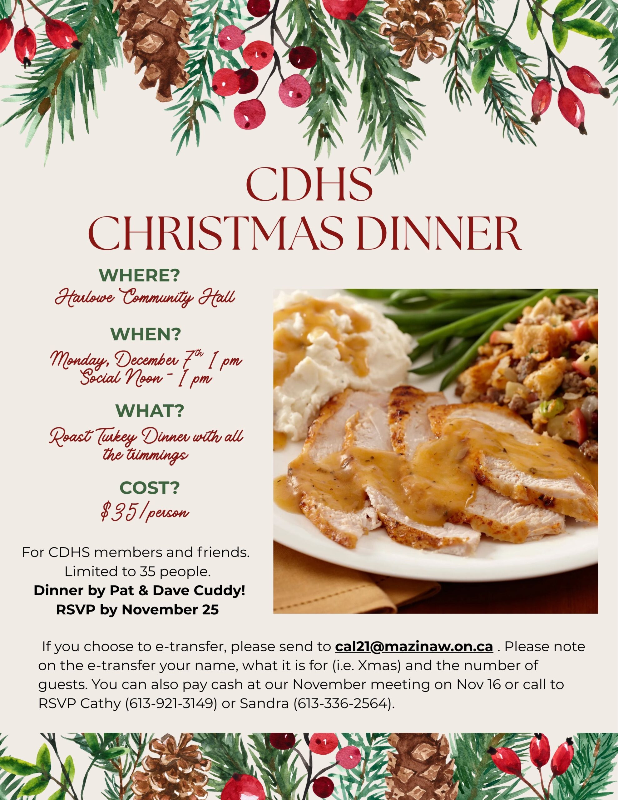 CDHS 2026 Christmas Dinner